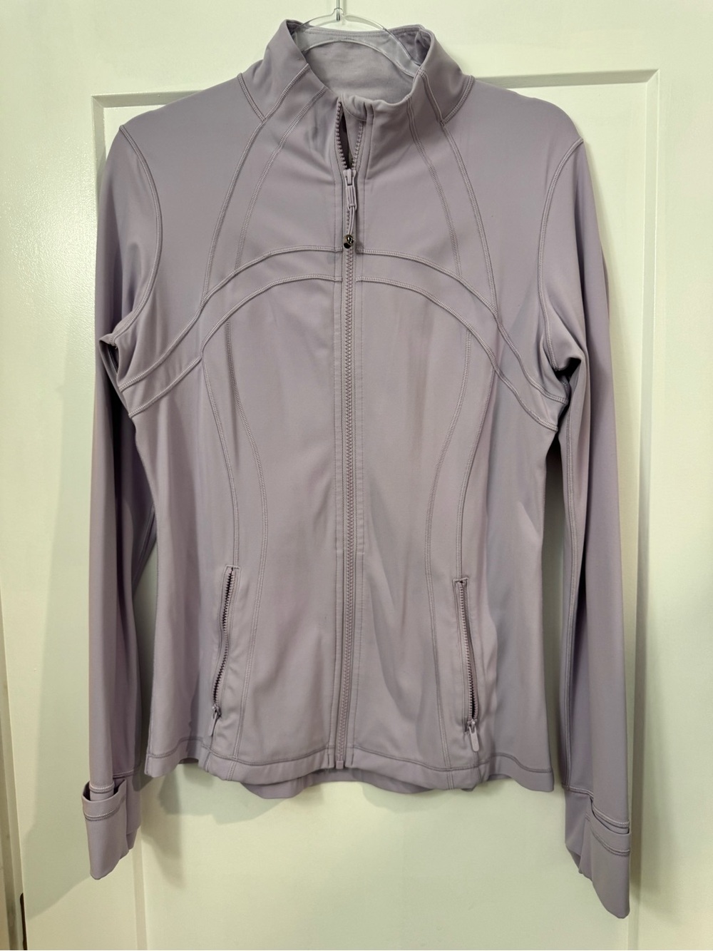 Lululemon Define jacket Lilac size 12 hip length